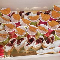 Plateau verrines et toast