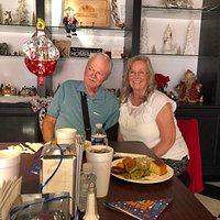 Jack and Barbara Goodman at Chris' Corner for Jack's 80th Birthday