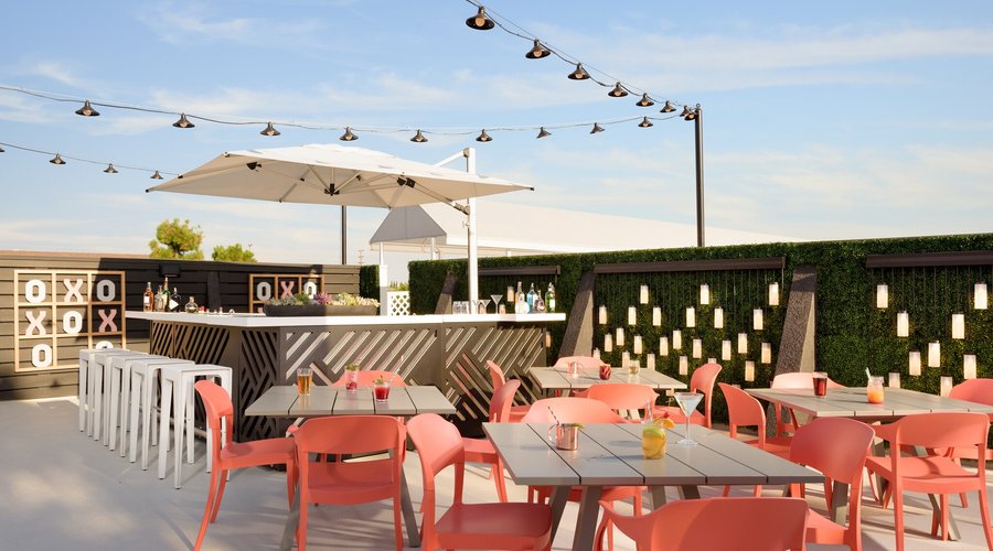 Rooftop dining