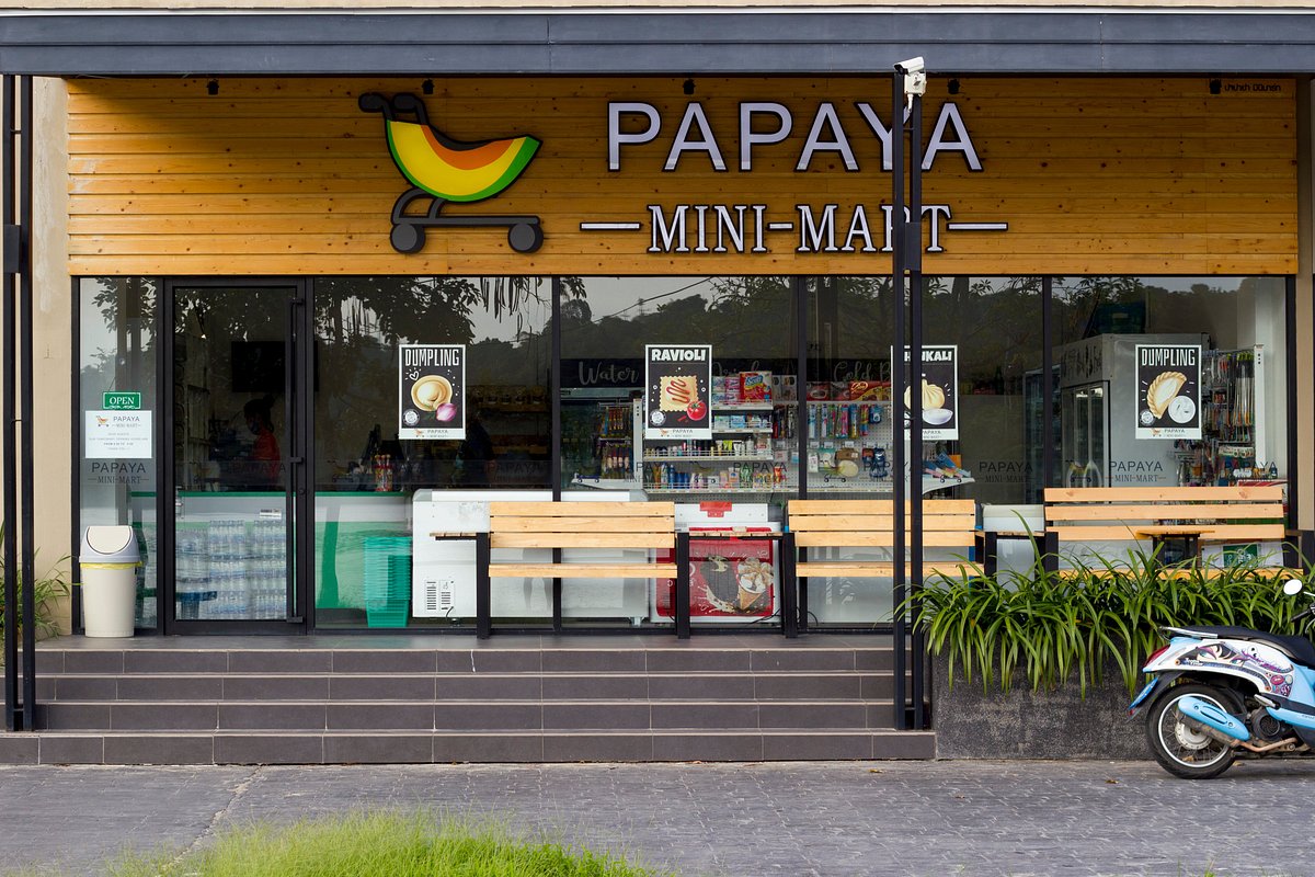 Papaya shop. Папайя мини. Mini Mart Bali.