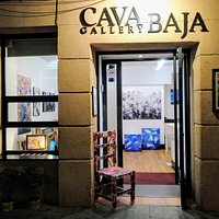 Cava Baja Gallery. Cava Baja, 27 - Madrid. Galería de arte en Madrid.
Martes a sábado: 11 a 15.30 y de 18.30 a 21.30h. Domingo de 11 a 15.39h.