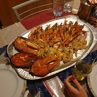 Grande grigliata d'asporto