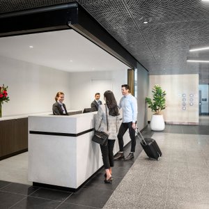 Quest Preston in Preston, image may contain: City, Condo, Office Building, Hotel