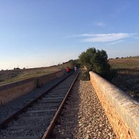 L'antico ponte della ferrovia sul Canale d'Aiedda