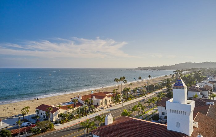 Beach view from the hotel roof