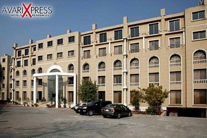 Avari Xpress Islamabad in Islamabad, image may contain: City, Urban, Condo, Office Building