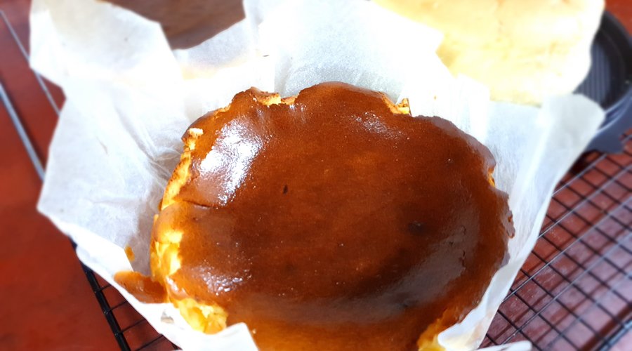 Basque Burnt Cheesecake by Cranks!