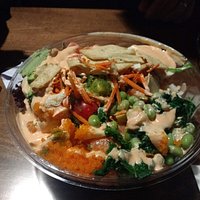 at number 19 on 3rd Avenue, there is a small poke place called Oki Poke. We were visitng Boston area for a few days and went back to Oki Poke because we liked it so much. Very fresh fish & veggies, great service. I could not find it on TripAdvisor to write a review, so I am additing the photos to share.