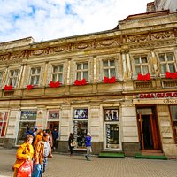 The House with Flowers, also known as Wilhelm Mühle Flower Shop, built in 1902