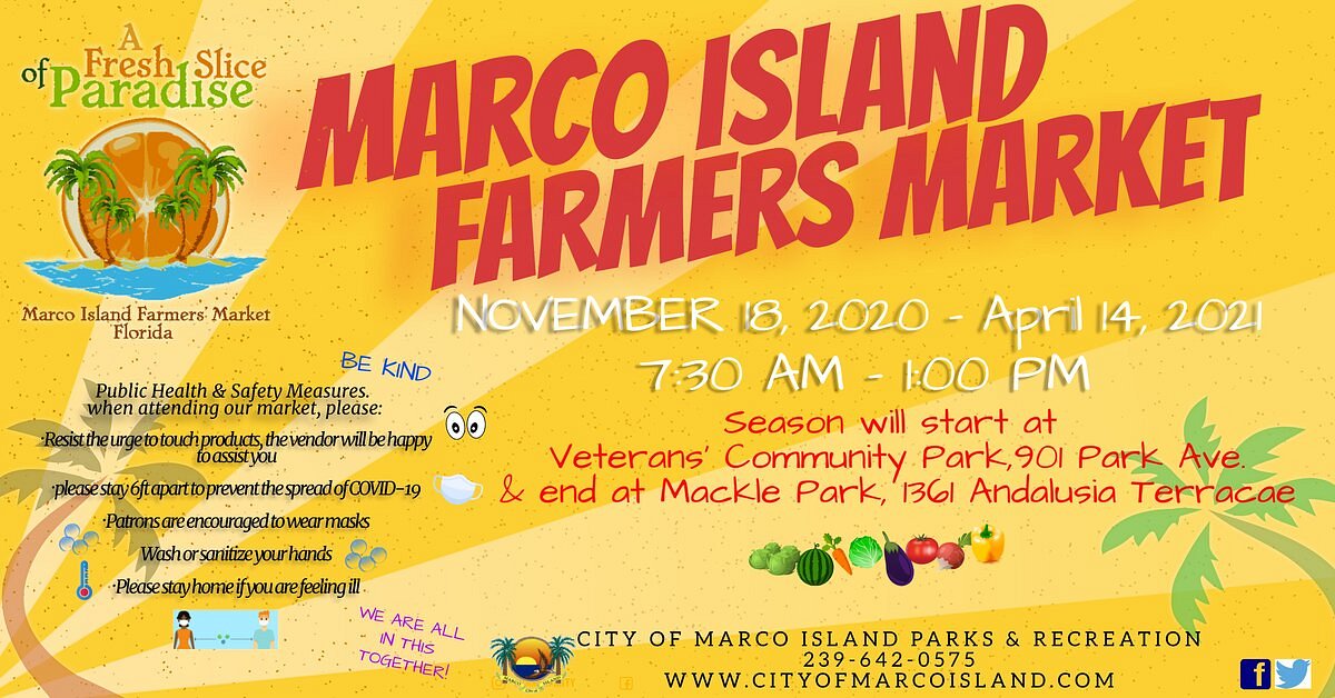 MARCO ISLAND FARMERS MARKET (Île de Marco) Ce qu'il faut savoir