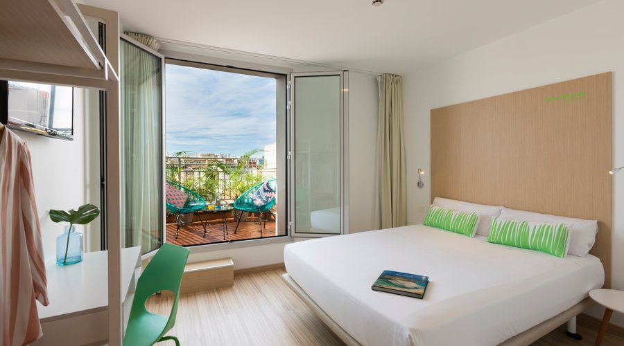 Habitación con terraza