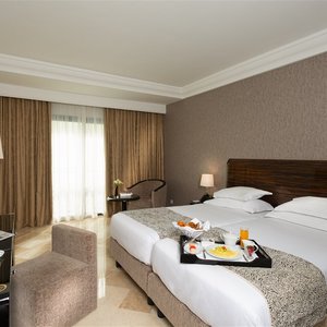 Barceló Concorde Les Berges du Lac in Tunis, image may contain: Hotel, Resort, Condo, Waterfront