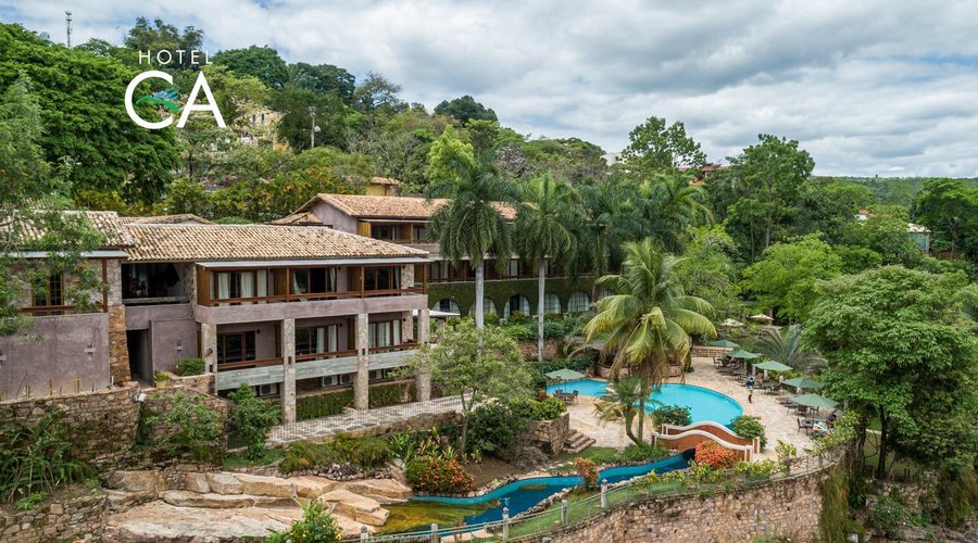 Fachada sul | Hotel Canto das Águas - Chapada Diamantina - Lençois - Bahia