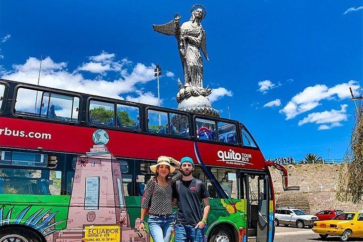 2024 Quito City Tour Double Decker Bus provided by Quito Tour Bus