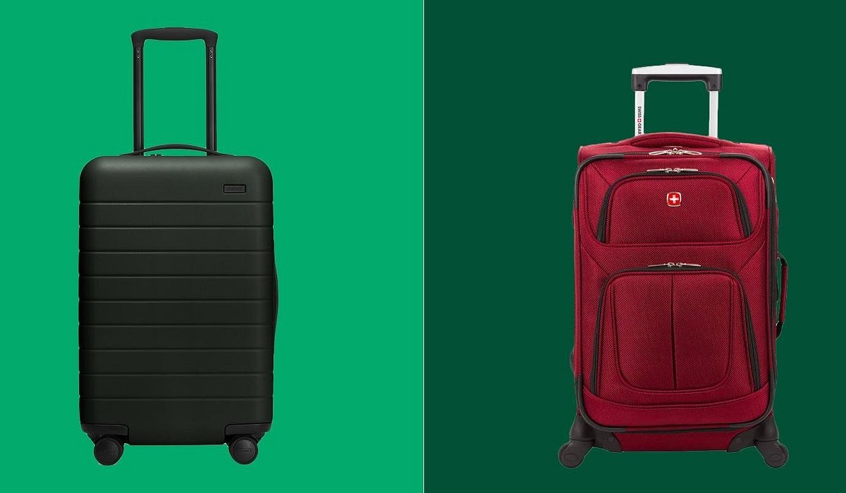 Traveler's Choice Carry-On Softside 8-Wheeled Spinner Garment Bag Luggage,  Black, 21-Inch