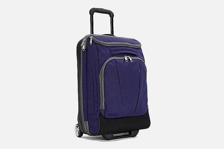 The TLS Mother Lode Mini 21-inch Wheeled Carry-On Duffel.