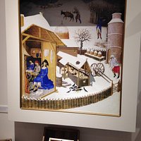 Wintertafreel uit 'Les Très Riches Heures du duc de Berry'