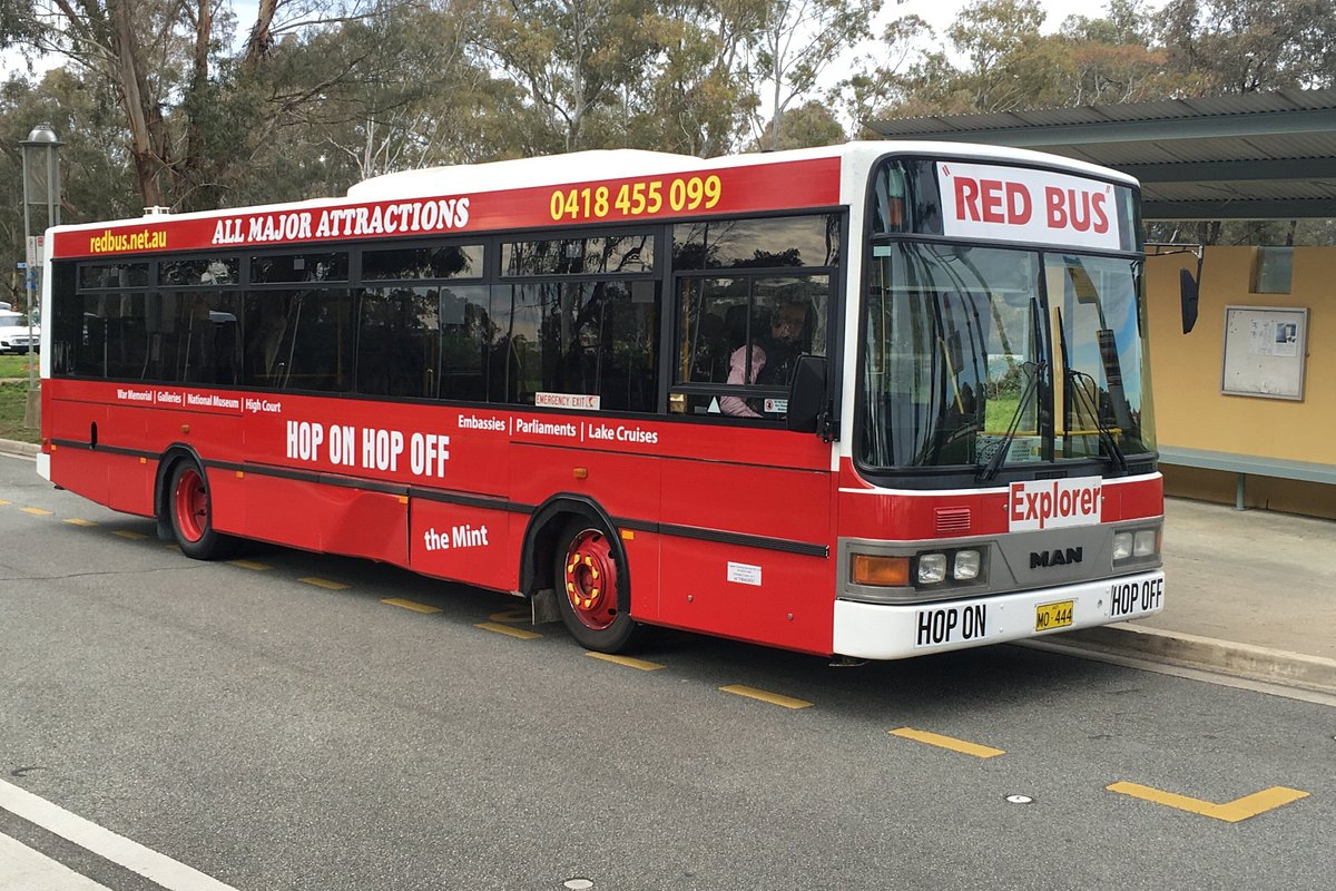 canberra red bus tour