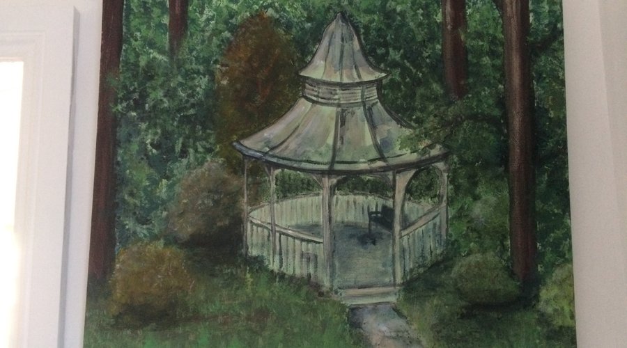 'Alfred Nicholas Memorial Gardens, Sherbrooke Forest, Melbourne'
51cm x 60cm
Acrylic Paint on Canvas