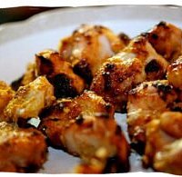 grilled chicken skewers