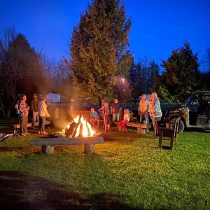 Community bonfires are a staple to every Friday & Saturday night!