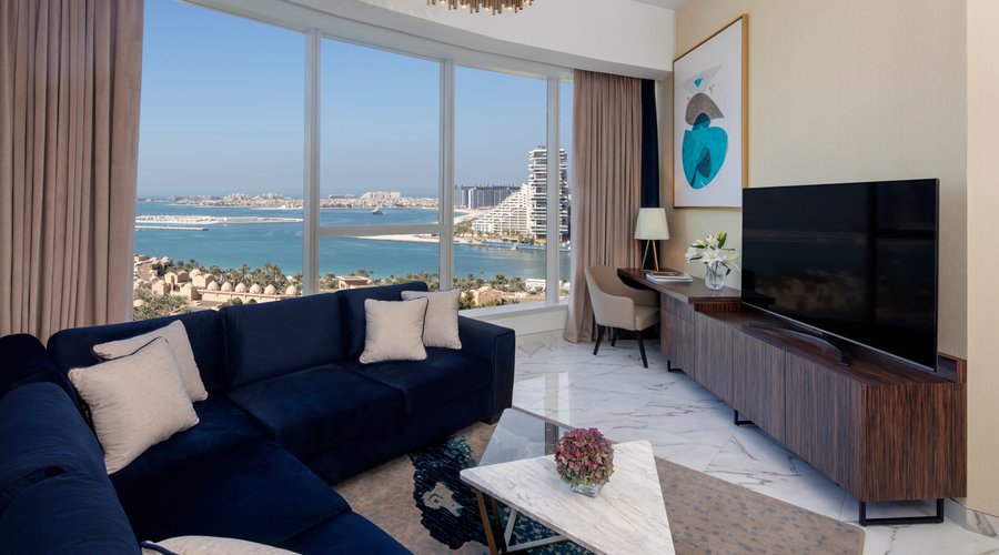 Superior Seaview Two Bedroom Apartment Living room