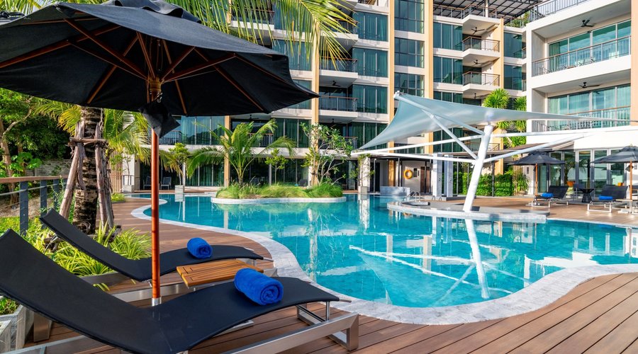 SKYVIEW Resort Phuket Patong Beach. Perched in the foothills overlooking Patong.. A Tropical Oasis