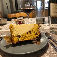 Panettone classico con gelato di crema