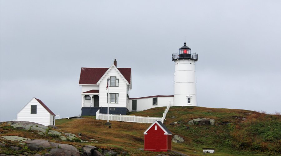 Beautiful view of the lighthouse.