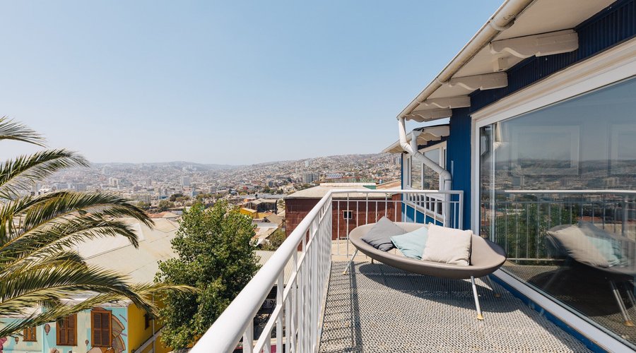 Vista diurna desde nuestra terraza