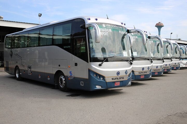 2024 (Bangkok) Tourist Bus Bangkok Suvarnabhumi Airport to Hua Hin