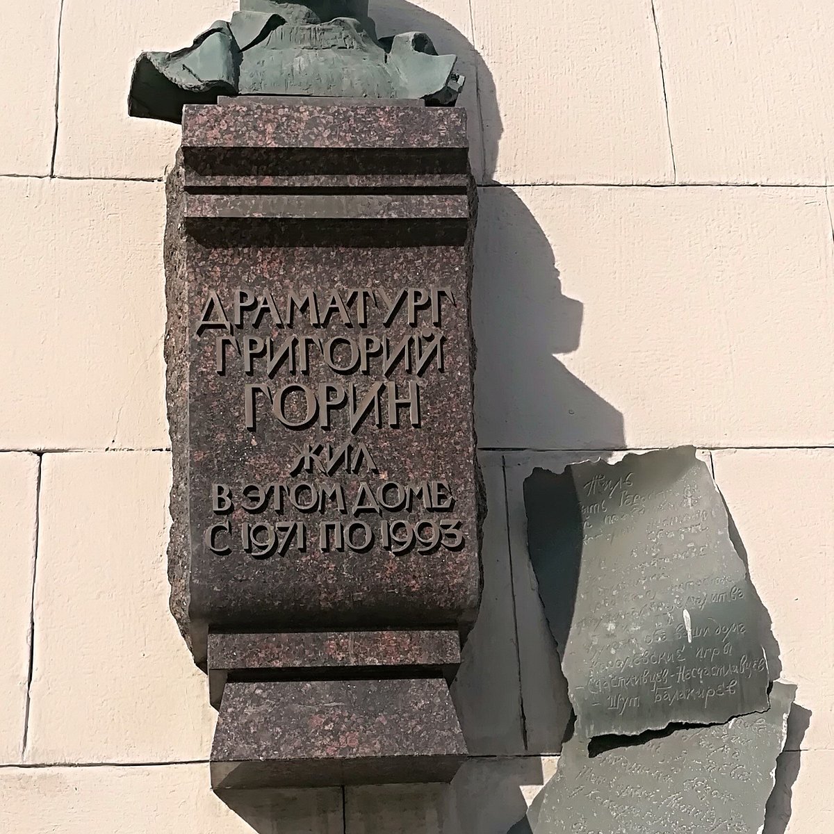 Memorial Plaque to Gregoriy Gorin, Москва: лучшие советы перед посещением -  Tripadvisor