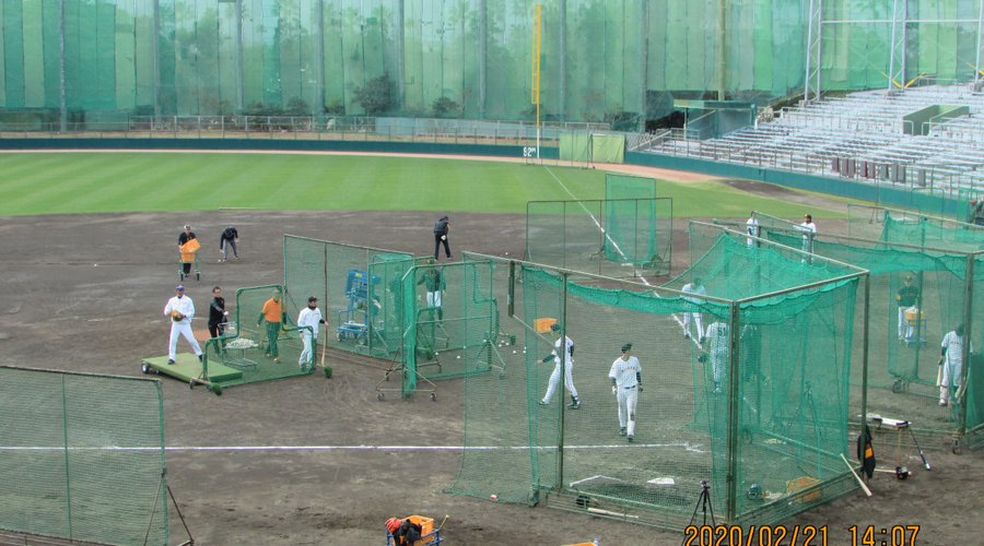 キャンプ風景