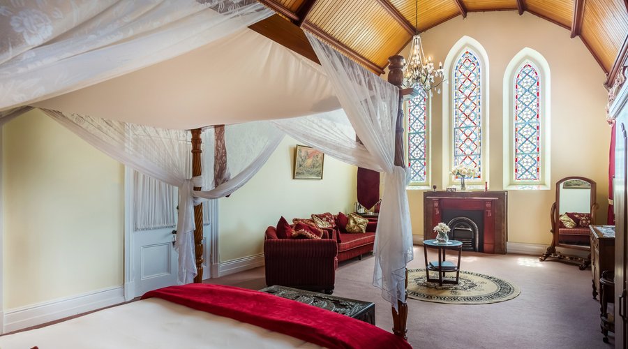 Bavarian Suite Room 7 for romantic adults only escapes.   Abbey Boutique Hotel Warwick QLD