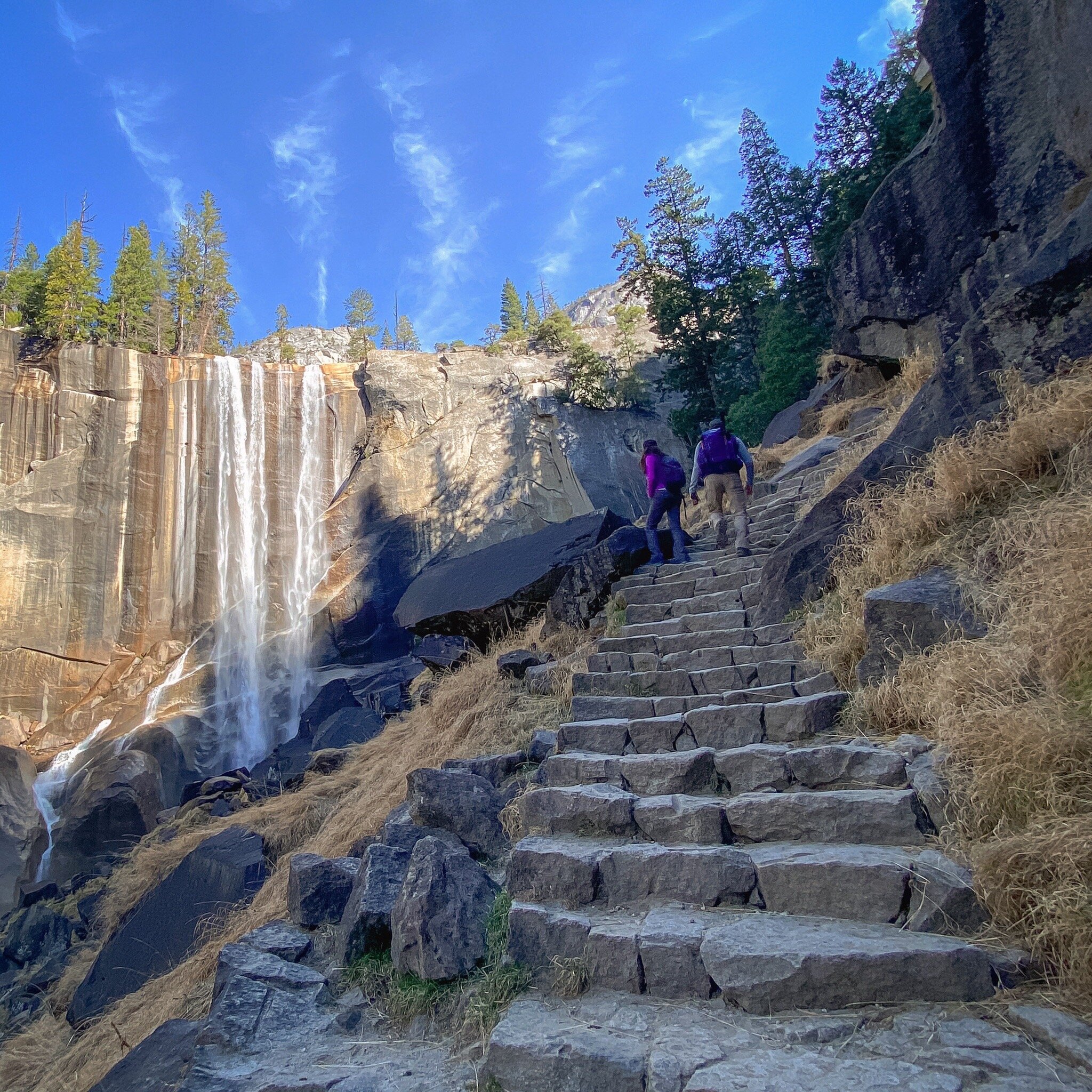 Nevada falls 2024 hike yosemite