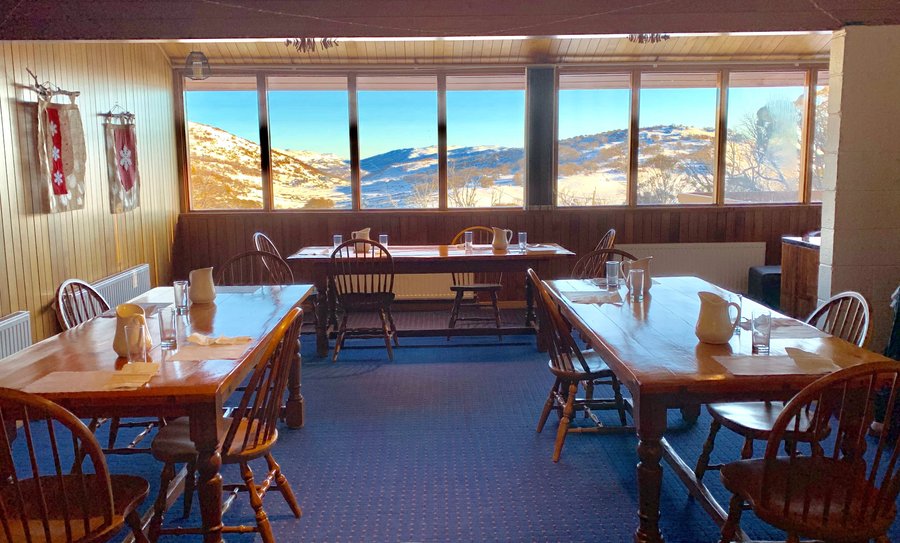 Alpine Lodge Style Dining Room 