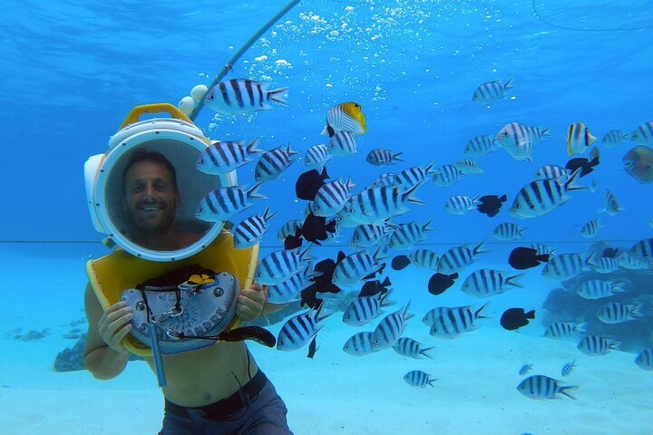 underwater helmet excursion