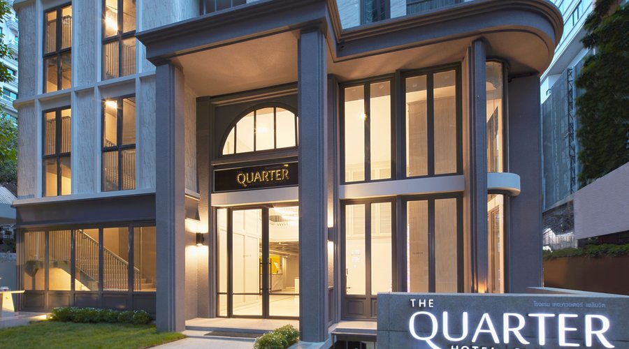 The Quarter Hotel is the ideal for smart travel featuring modern design with boutique stay experiences.

Situated in the middle of Bangkok CBD, close to BTS Ploenchit, The Quarter Ploenchit by UHG provides modern contemporary rooms designed to uplift experiences of travelers today, either for leisure or on business.

The hotel is surrounded by renowned shopping malls, award-wining restaurants, office buildings, embassies, international hospitals.