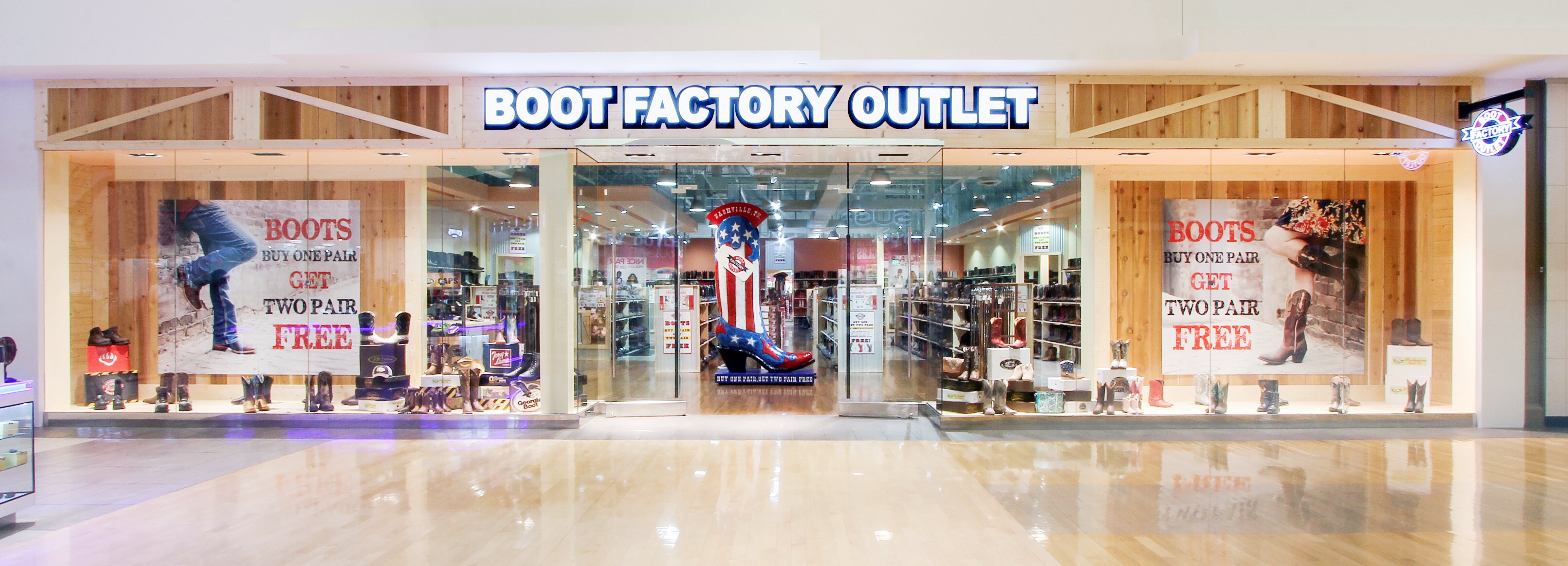 Boot hotsell outlet factory