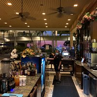 Many nice views, great food, exciting cocktails! Nice new local hangout! Inside the sheraton Kona !