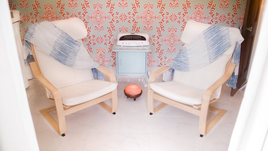 Our chill-out room.