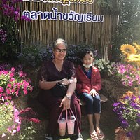 Granddaughter birthday her and her mum maked so happy with temple this's