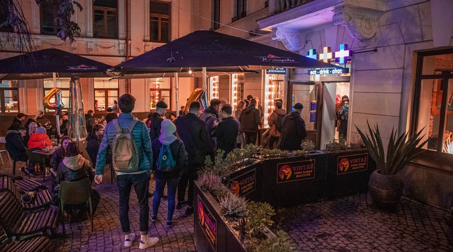 Cozy summer nights in our terrace