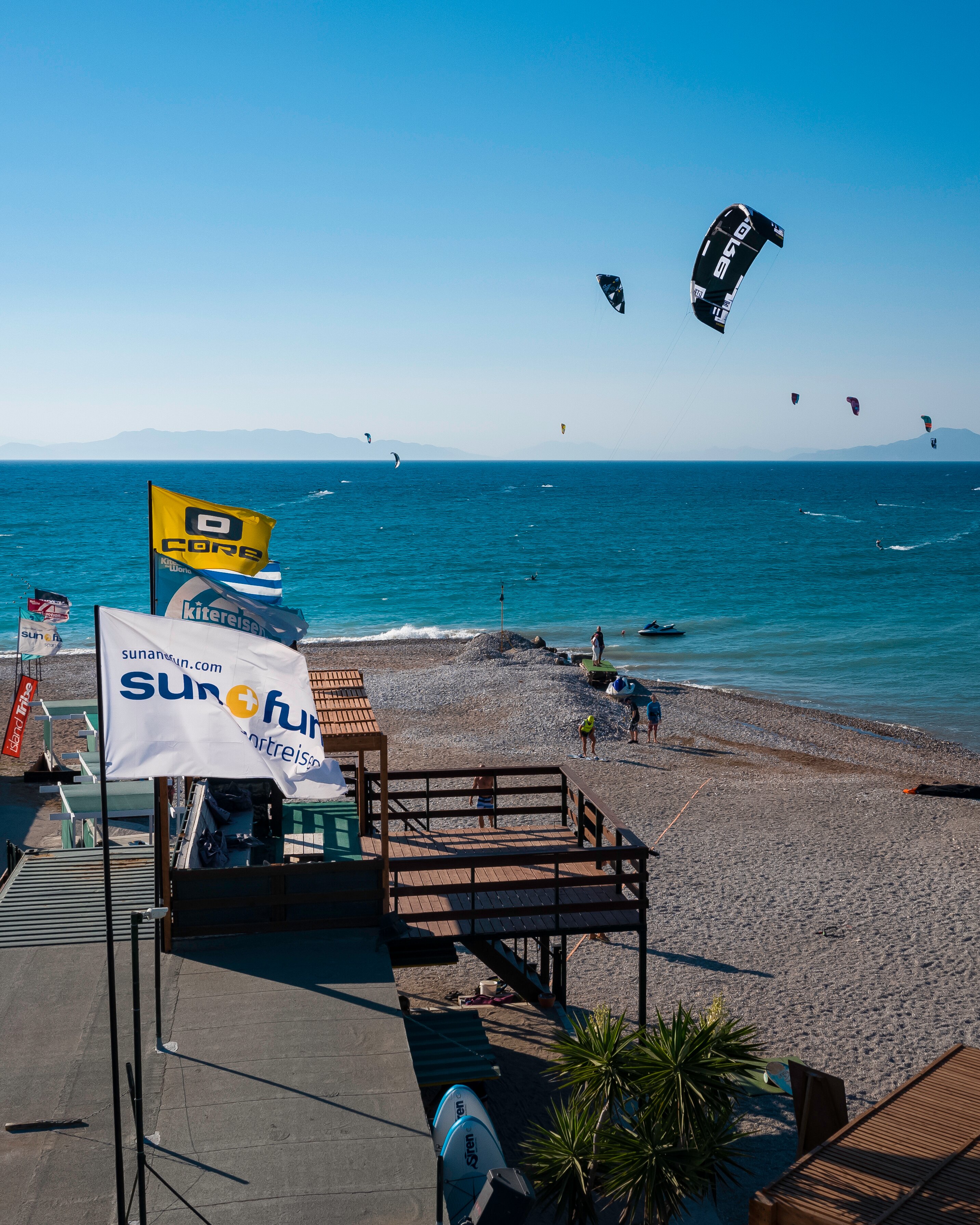 theologos kitesurfing