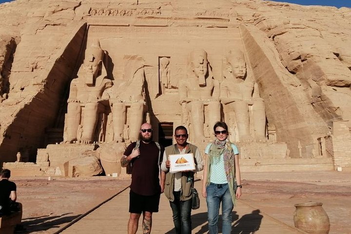 2023 Private Day Trip To Abu Simbel From Luxor By 1st. Class Train