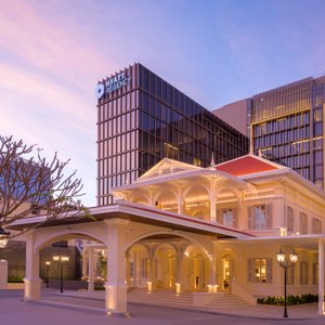 Hyatt Regency Phnom Penh in Phnom Penh, image may contain: Resort, Hotel, Pool, Villa