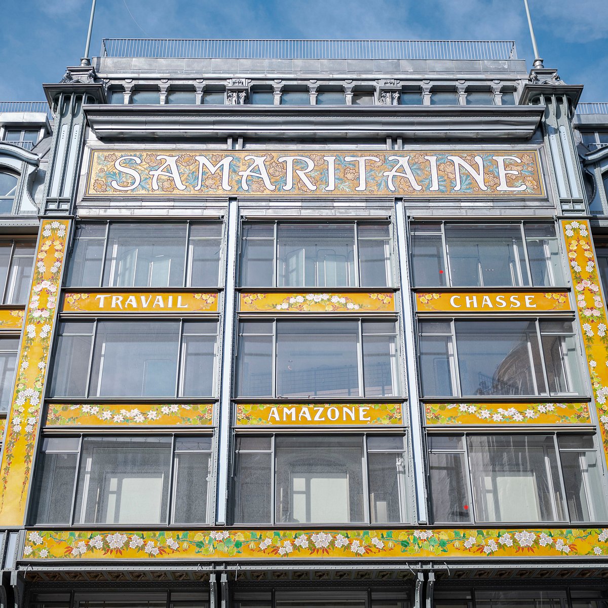 The restoration of the historic Samaritaine department store in Paris
