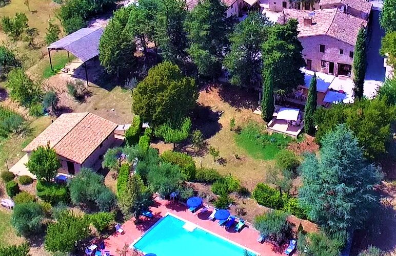L'agriturismo visto dall'alto!