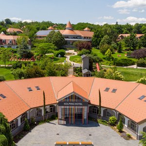 Kolping Hotel Spa & Family Resort in Alsopahok, image may contain: Building, Architecture, Outdoors, Housing