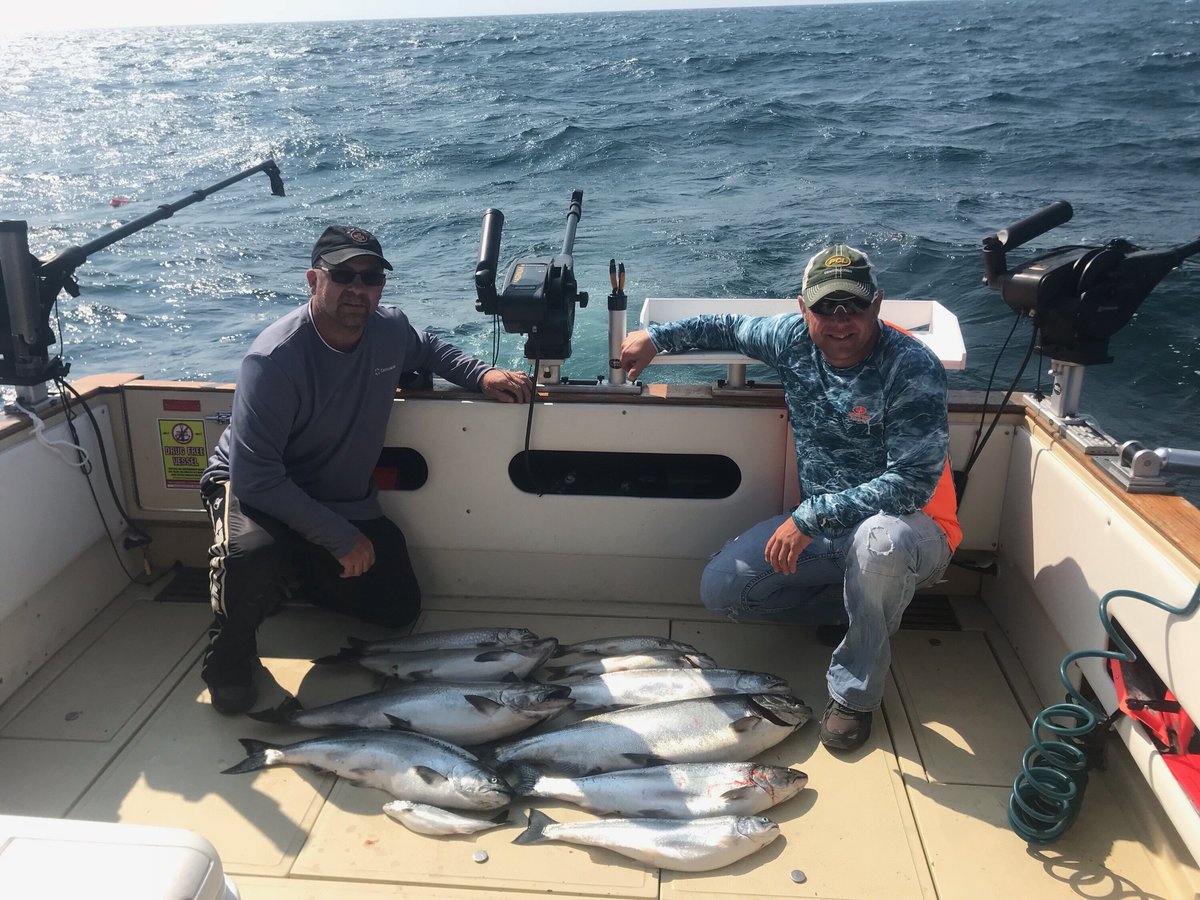 Slam Dunk Sportfishing Charters on Lake Michigan (Kewaunee) - All You ...